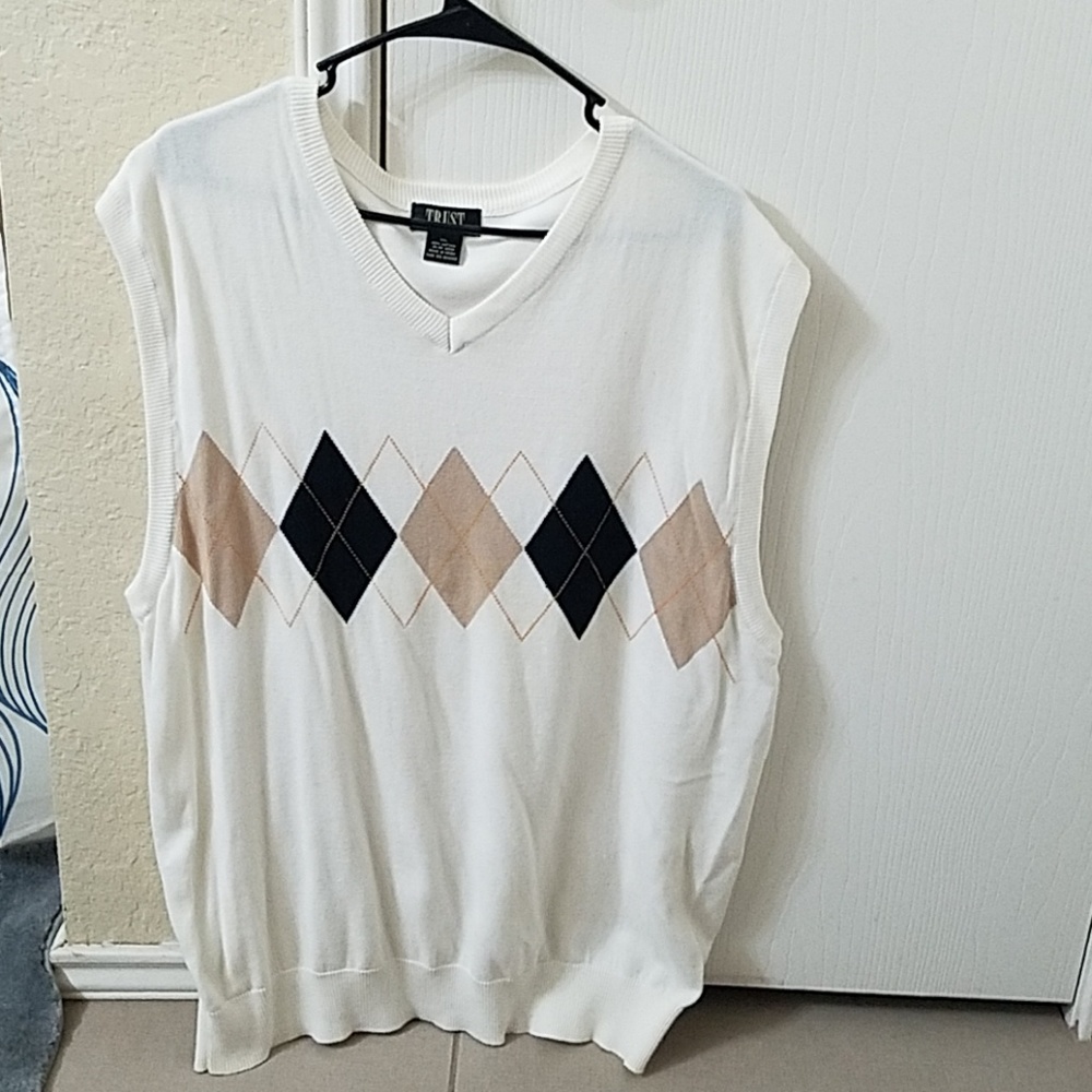 Argyle vest